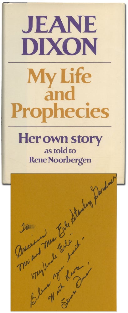 Item #404389 My Life and Prophecies: Her Own Story. Jeane as told to Rene Noorbergen DIXON.