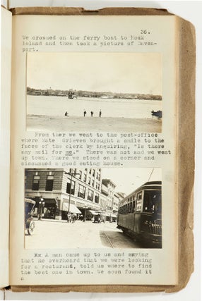 [Photo album and journal]: "Log Book of the Ankle Express, August 15-20, 1912." [with] "The Lucky Devils: Being a Canoe Trip of Six Cornell College Students in the Year 1919...." [Two volumes]