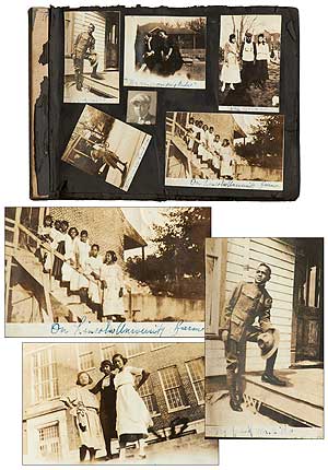 Item #405153 [Photo Album]: Female Student at Lincoln University of Missouri, 1918