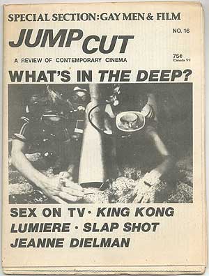 Item #405210 [Tabloid newpaper]: Jump Cut: A Review of Contemporary Cinema No. 16. Special Section: Gay Men & Film