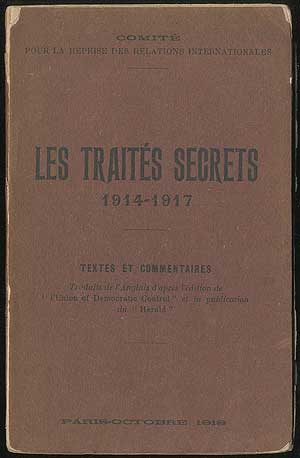 Item #405217 Les Traités Secrets (1914-1917)