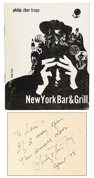 Item #405499 New York Bar & Grill. Philip Zbar TRUPP.