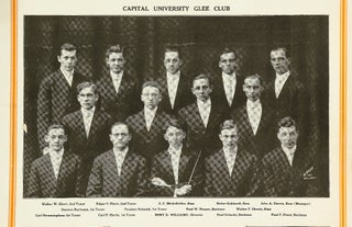 [Broadside]: Capital University Glee Club. Columbus, Ohio Season of 1912. Musical Entertainers