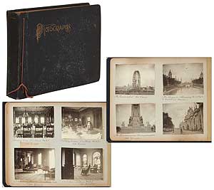 Item #407040 [Photo Album]: 1904 St. Louis World's Fair and Travel Photos