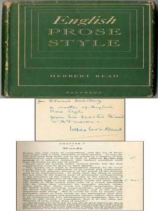 English Prose Style. Herbert READ.