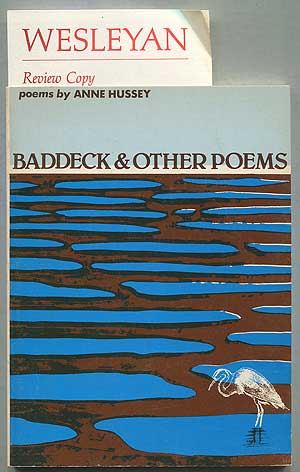 Item #407290 Baddeck & Other Poems. Anne HUSSEY.