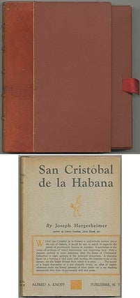 Item #407444 San Cristobal de la Habana. Joseph HERGESHEIMER