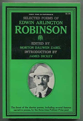 Item #407481 Selected Poems of Edwin Arlington Robinson. Edwin Arlington ROBINSON
