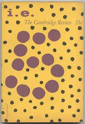 Item #407591 i.e.: The Cambridge Review – Volume 1, Number 5. James AGEE, etc, Gregory Corso,...