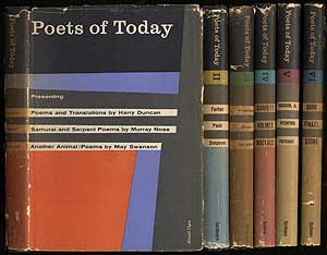 Item #407854 Poets of Today. Six Volumes. John Hall WHEELOCK, selected and.
