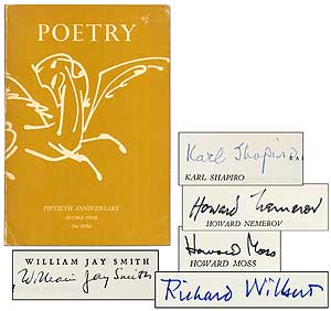 Item #408049 Poetry: The Fiftieth Anniversary: October-November 1962, Volume 101, Numbers 1 and 2...