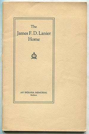 Item #408322 The James F.D. Lanier Home. George S. COTTMAN.
