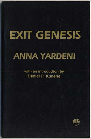 Item #408331 Exit Genesis. Anna YARDENI.