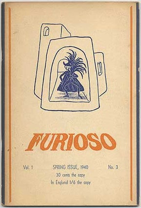 Item #408763 Furioso. Spring Issue, 1940. Vol. 1, No. 3
