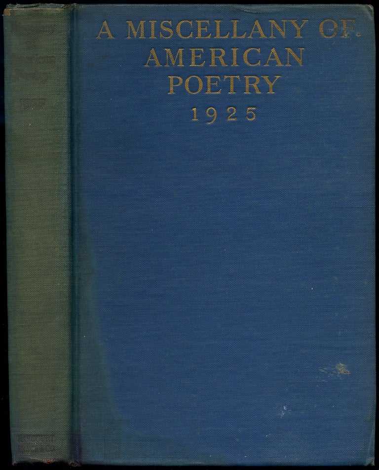 Item #408793 American Poetry 1925: A Miscellany. Louis UNTERMEYER.
