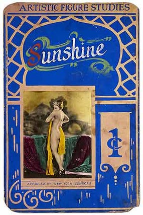 Item #409159 [Advertising Poster]: Artistic Figure Studies. Sunshine. 1c[ent]. Approved by New...