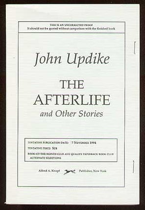 Item #40925 The Afterlife and Other Stories. John UPDIKE