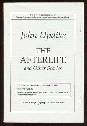 Item #40925 The Afterlife and Other Stories. John UPDIKE.