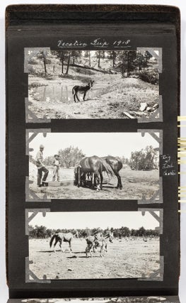 [Photo Album]: Winslow, Arizona and United States Travel, 1916-1919