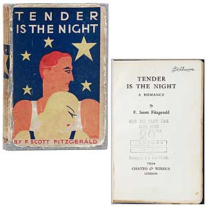 Item #409907 Tender Is the Night. F. Scott FITZGERALD