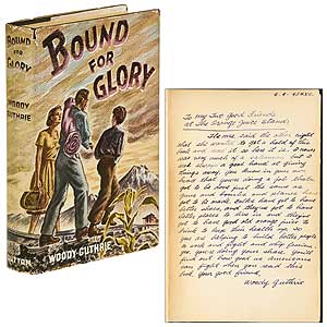 Item #409950 Bound for Glory. Woody GUTHRIE