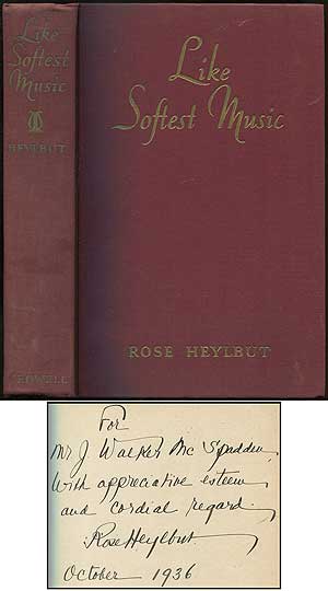 Item #410029 Like Softest Music: Love Stories of Famous Composers. Rose HEYLBUT.