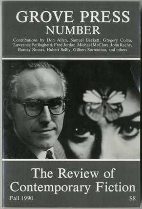 Item #410075 Grove Press Number: The Review of Contemporary Fiction - Fall 1990 (Volume X,...