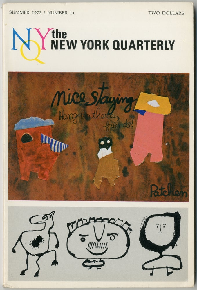 Item #410099 The New York Quarterly - Summer 1972 (Number 11). Robert BLY, Morty Sklar, Muriel Rukeyser, William PACKARD.