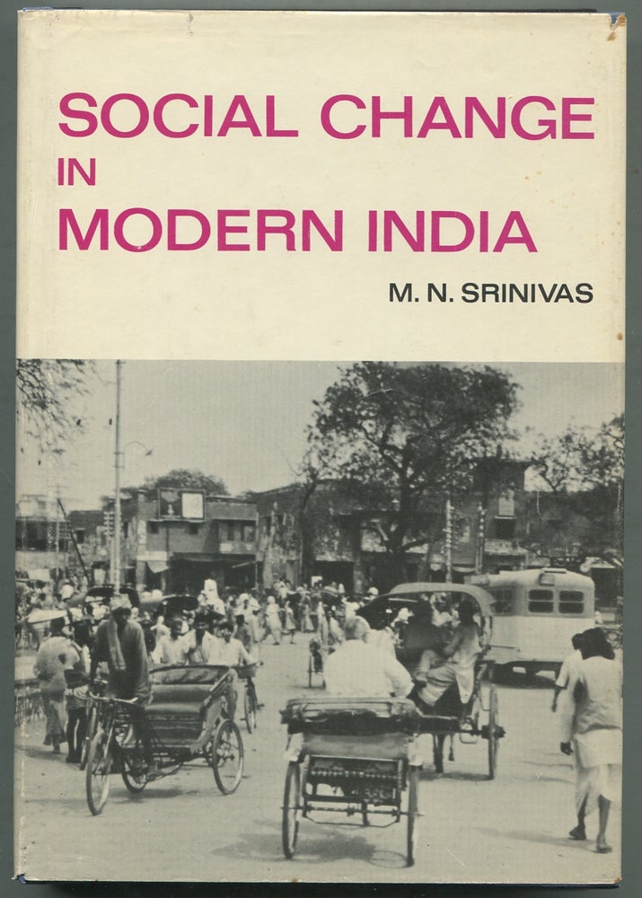 Item #410143 Social Change in Modern India. M. N. SRINIVAS.