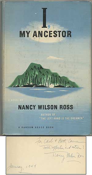 Item #410202 I, My Ancestor. Nancy Wilson ROSS.