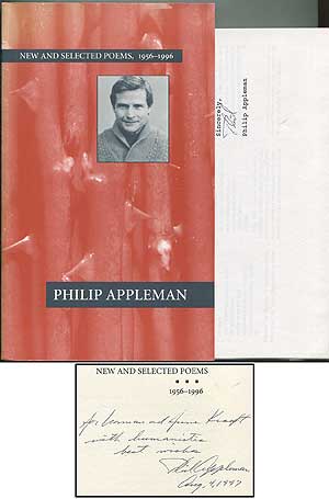 Item #410276 New and Selected Poems, 1956-1996. Philip APPLEMAN.