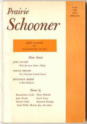 Item #410331 Prairie Schooner - Fall 1964 (Volume XXXVIII, Number 3). John GASSNER, Jonathan...