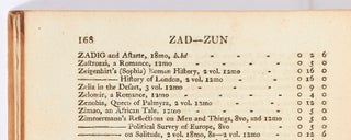 The London Catalogue of Books, with their Sizes and Prices. MDCCCXIV