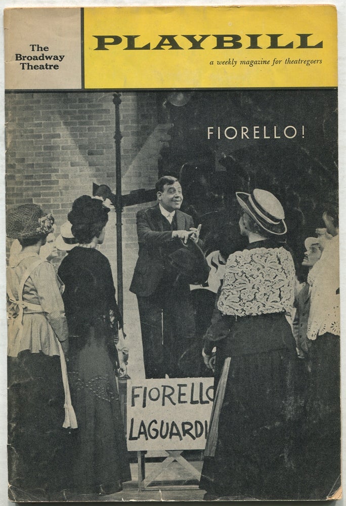 Item #411069 [Playbill]: Vol. 5, October 30, 1961, No. 44. Arthur WOLSONCROFT.