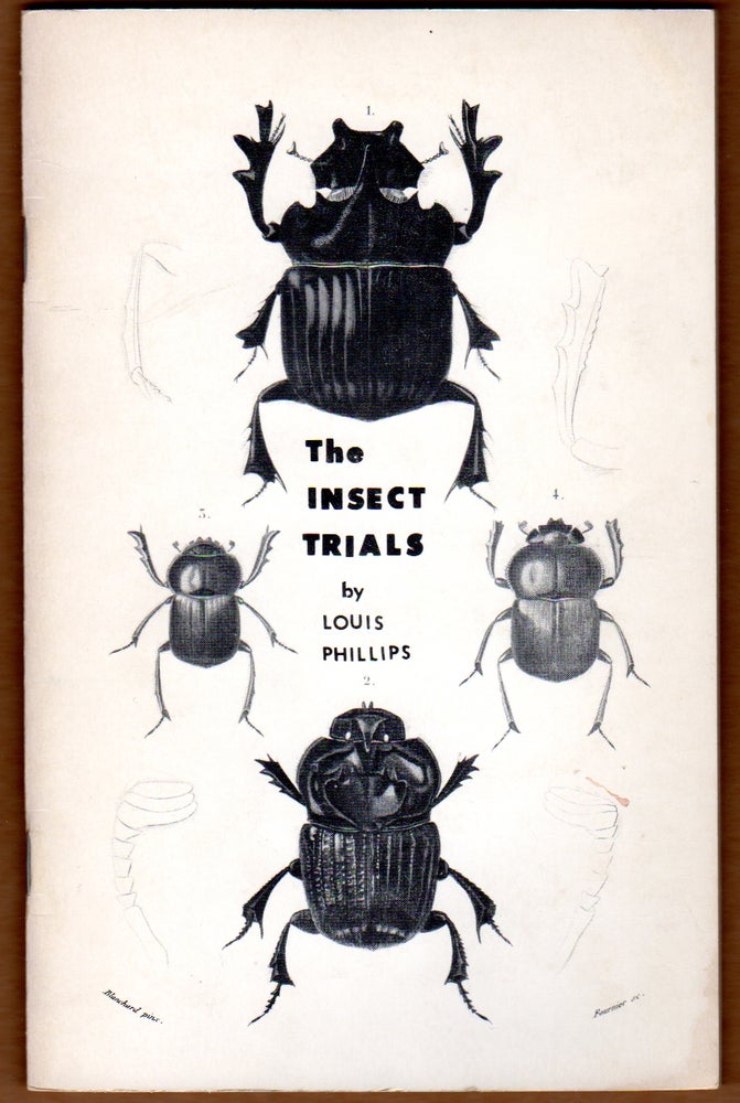 Item #411130 The Insect Trials. Louis PHILLIPS.