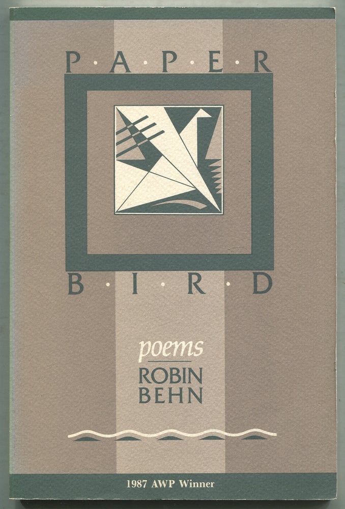 Item #411139 Paper Bird. Robin BEHN.