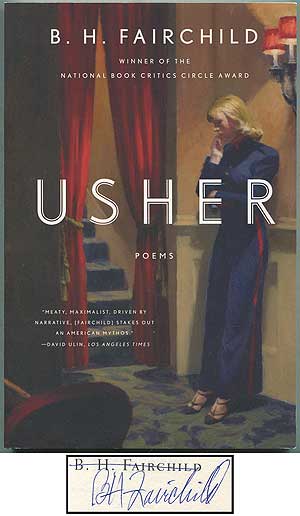 Item #411154 Usher: Poems. B. H. FAIRCHILD.