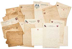 Item #411239 [Correspondence]: American Expeditionary Force Letters. Herbert C. LOHRMAN, George R.