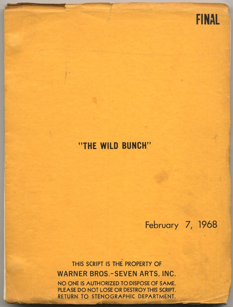 Item #411265 [Screenplay]: The Wild Bunch. Sam PECKINPAH, Walon Green.