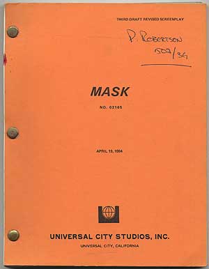 Item #411283 (Screenplay): Mask. CHER, Anna Hamilton PHELAN.