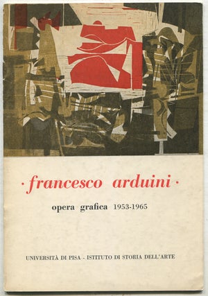 Item #411499 Francesco Arduini: Opera Grafica, 1953-1965