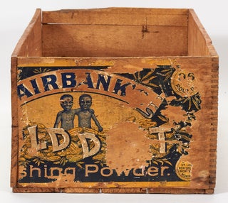 [Wooden Box]: Let the Gold Dust Twins Do Your Work. Circa 1900