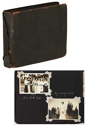 Item #411568 Photo Album of a Rhode Island Woman. Isabelle COOLEE.