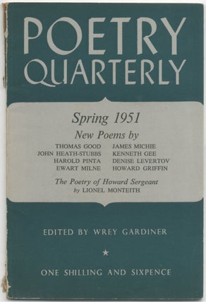 Item #411695 Poetry Quarterly Spring 1951