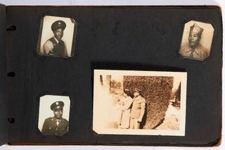 [Photo Album]: African-American Soldier and Friends from Marshall, Texas