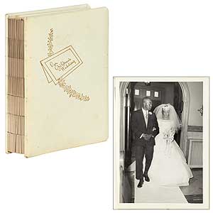 Item #411880 [Photo Album]: Wedding Album