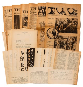 Item #411908 Archive of Broadsides, Handbills and Newspapers Relating to Student Protests and...