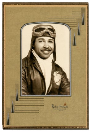 [Photograph]: African-American Aviator. Circa 1945