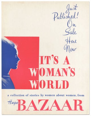 Item #412634 [Broadside]: It's a Woman's World: A Collection of Stories by Women about Women,...