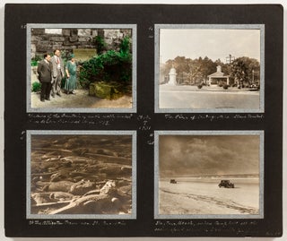 [Loose Photo Pages]: "Winter Trip in the Packard Eight"